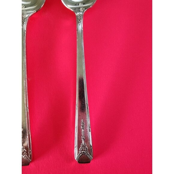 Community Vintage Silverplate Table Spoons Set of 4 - Picture 3 of 4